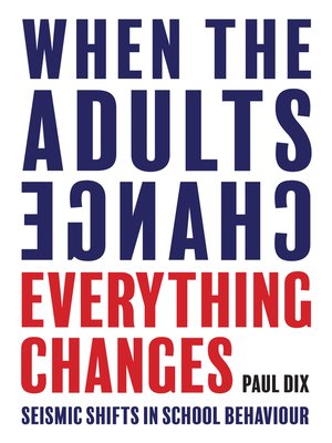 cover image of When the Adults Change, Everything Changes